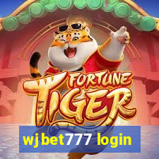 wjbet777 login